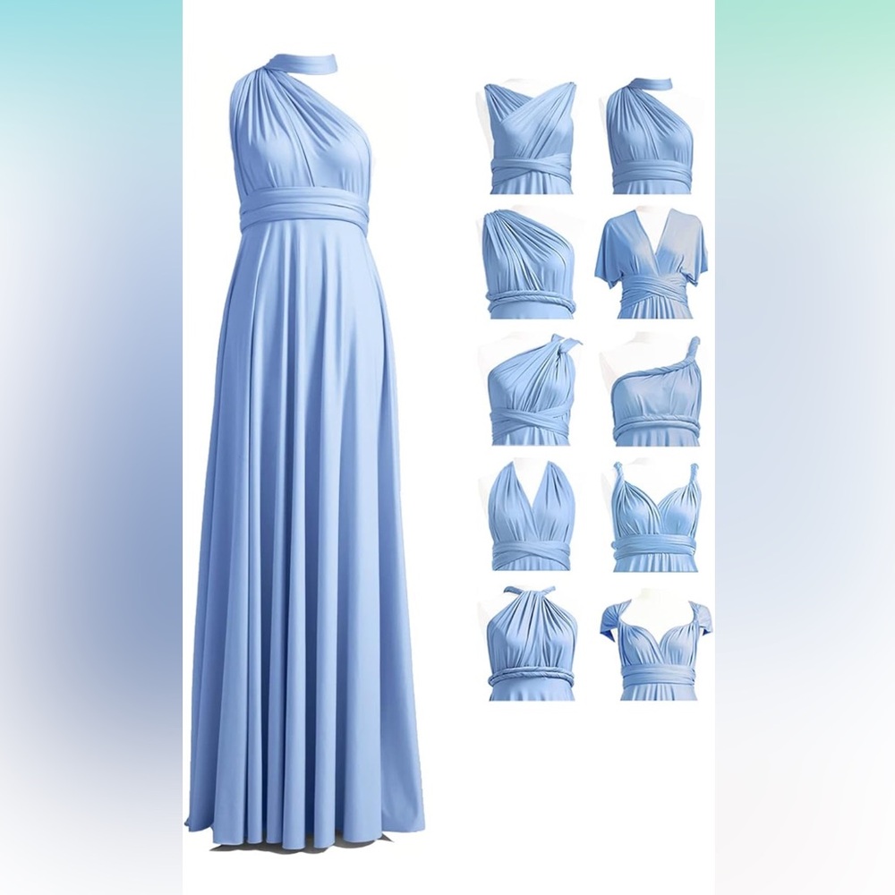 Periwinkle Infinity Dress Convertible